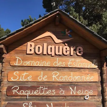 T2 Pour 4 Pers Style Chalet Pied Des Pistes Bolquere Exterior photo